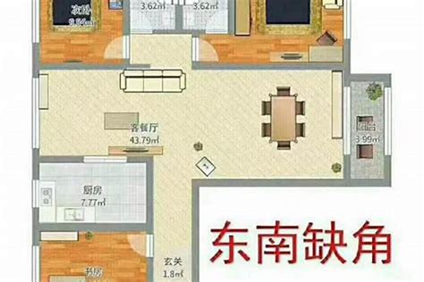 屋子缺角风水|风水师必修课：最全的住宅缺角，化解方法，图解！